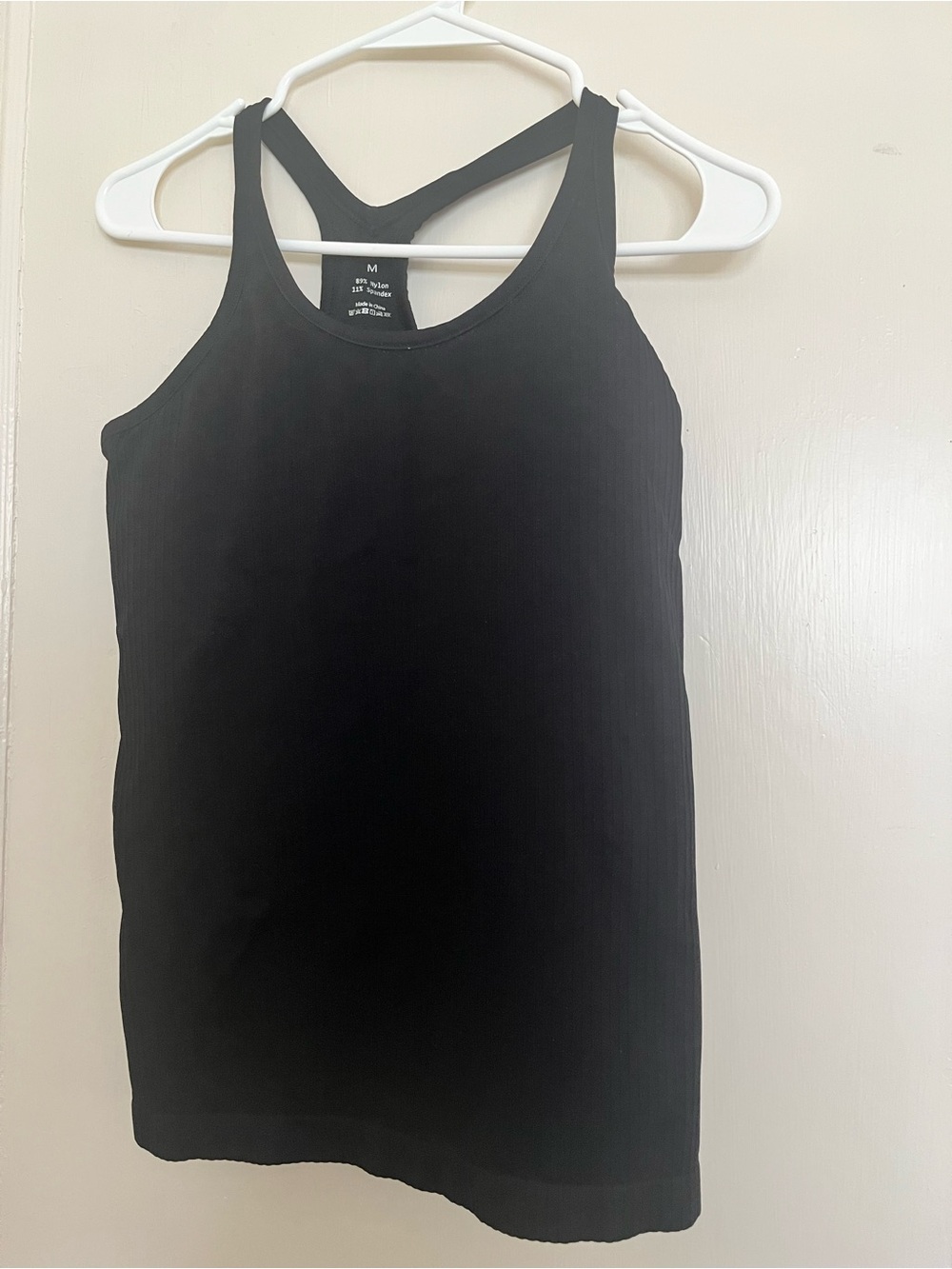 Classic Black Racerback Tank Top - Women's- never worn